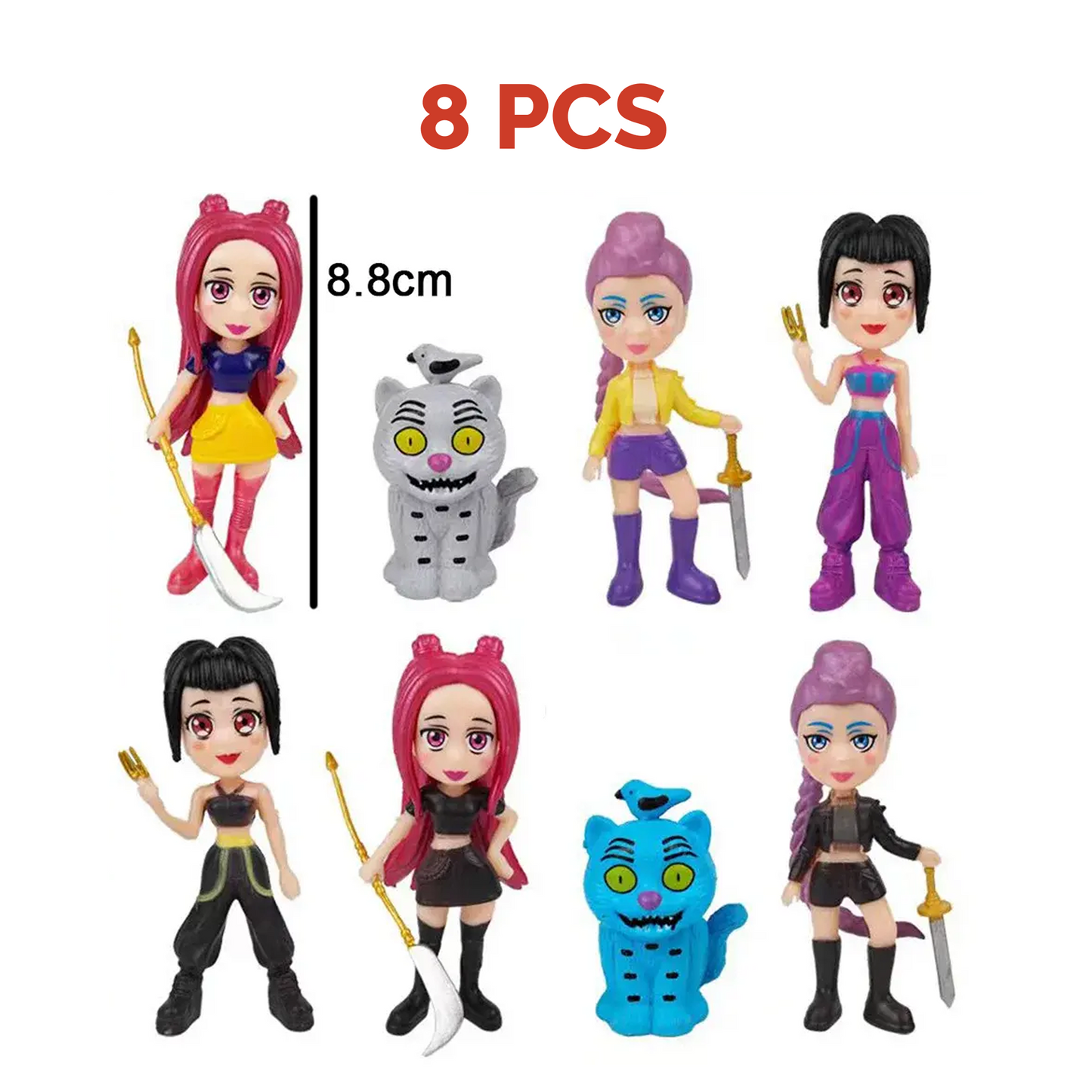 Demon Hunters: Limited Edition – Premium 8-Figure Set