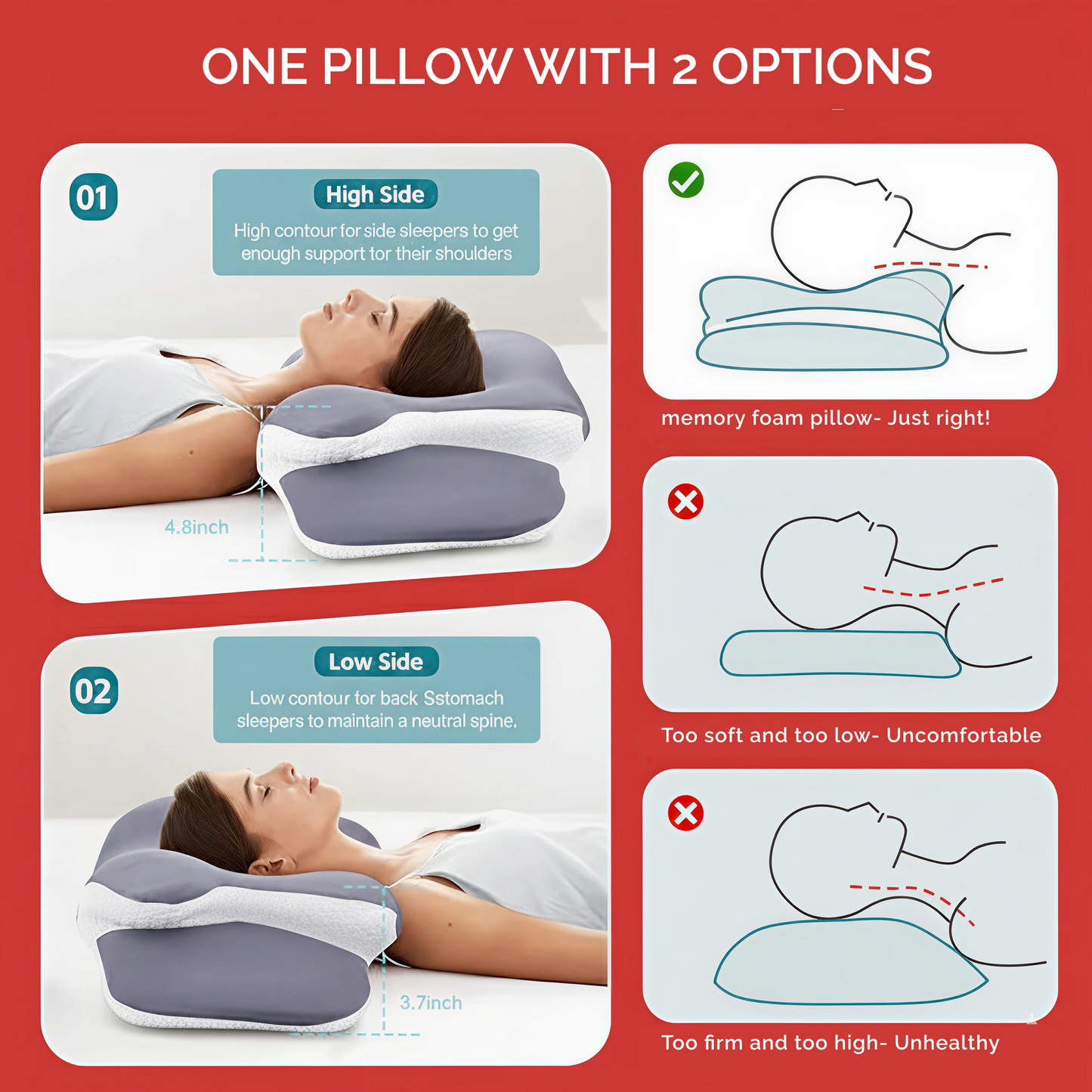 Veticare™ Contour Pillow