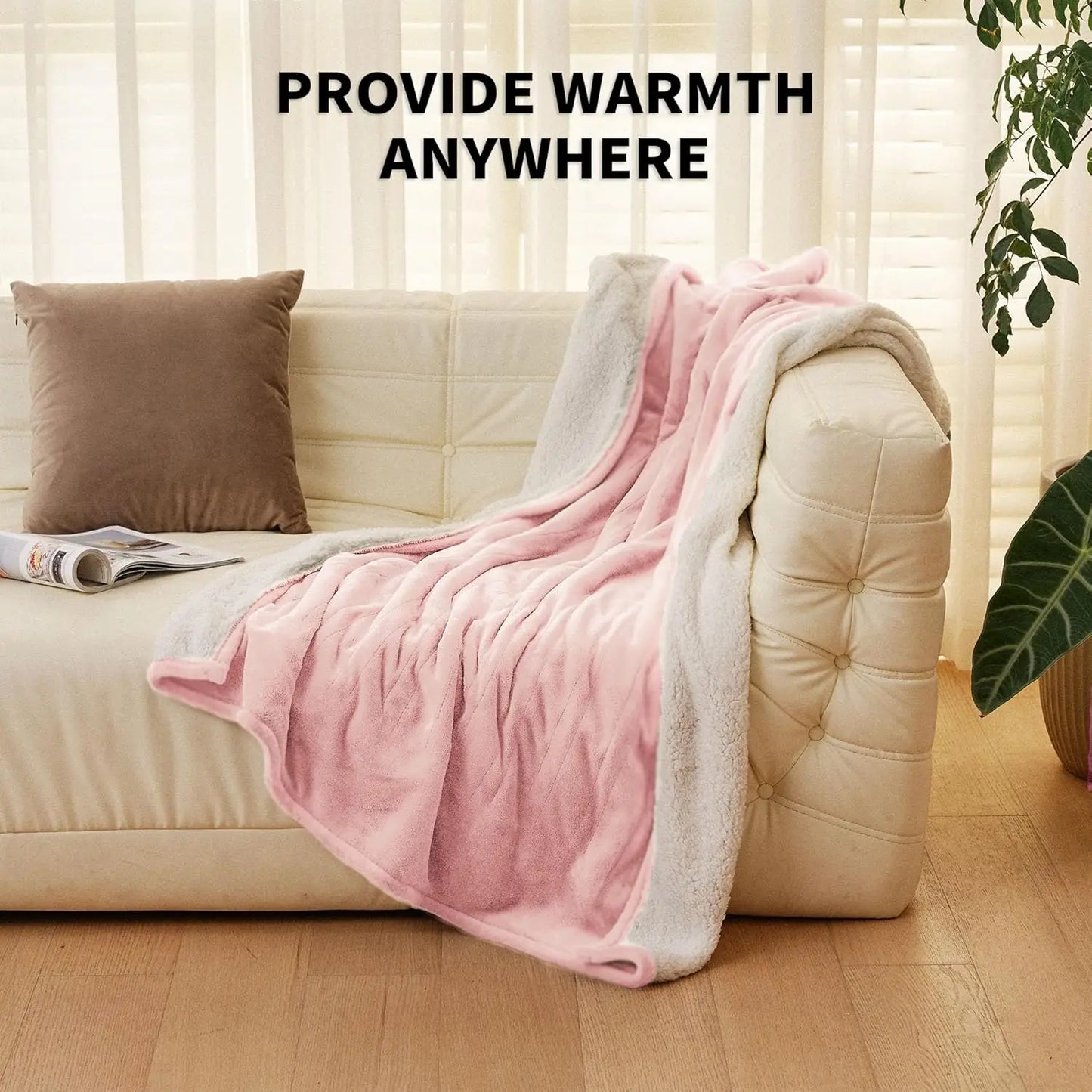 Soft Flannel Electric Blanket