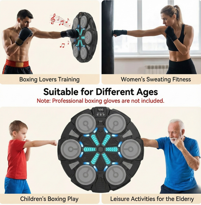 Wall-Mounted Boxing Training Pad