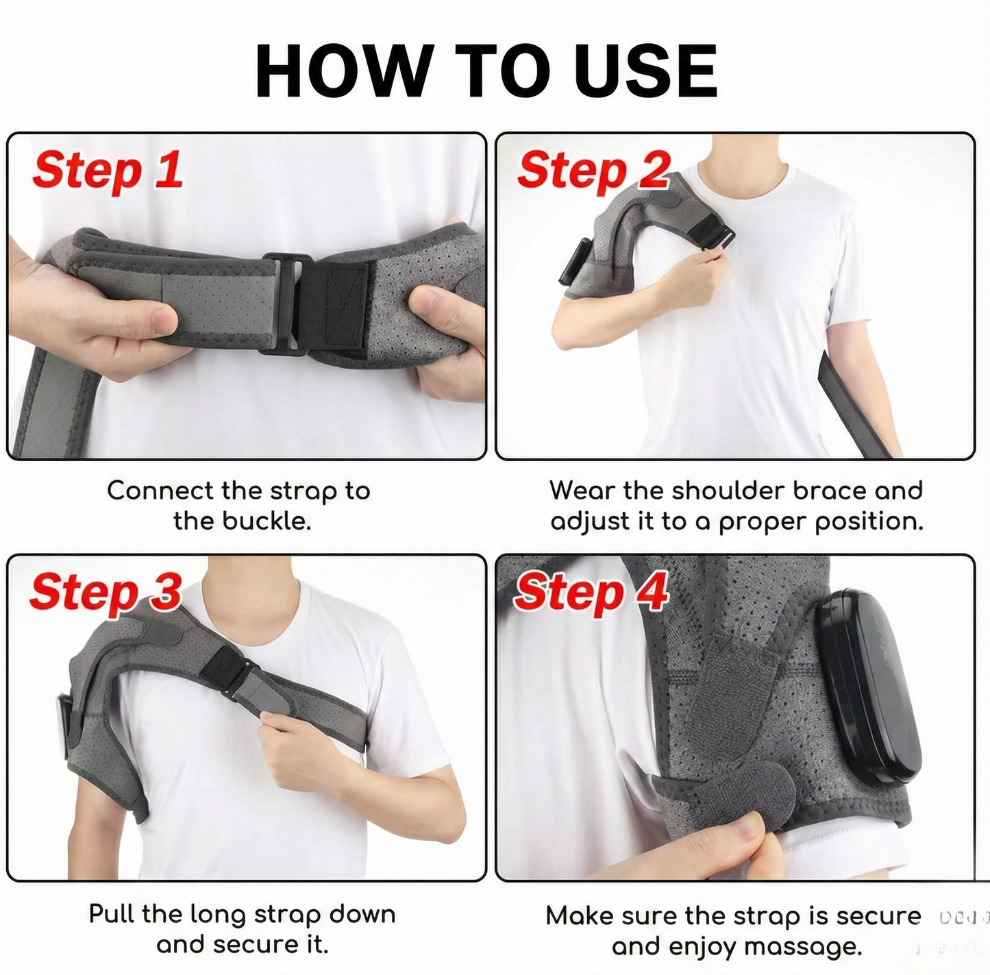 Heated Shoulder Massager