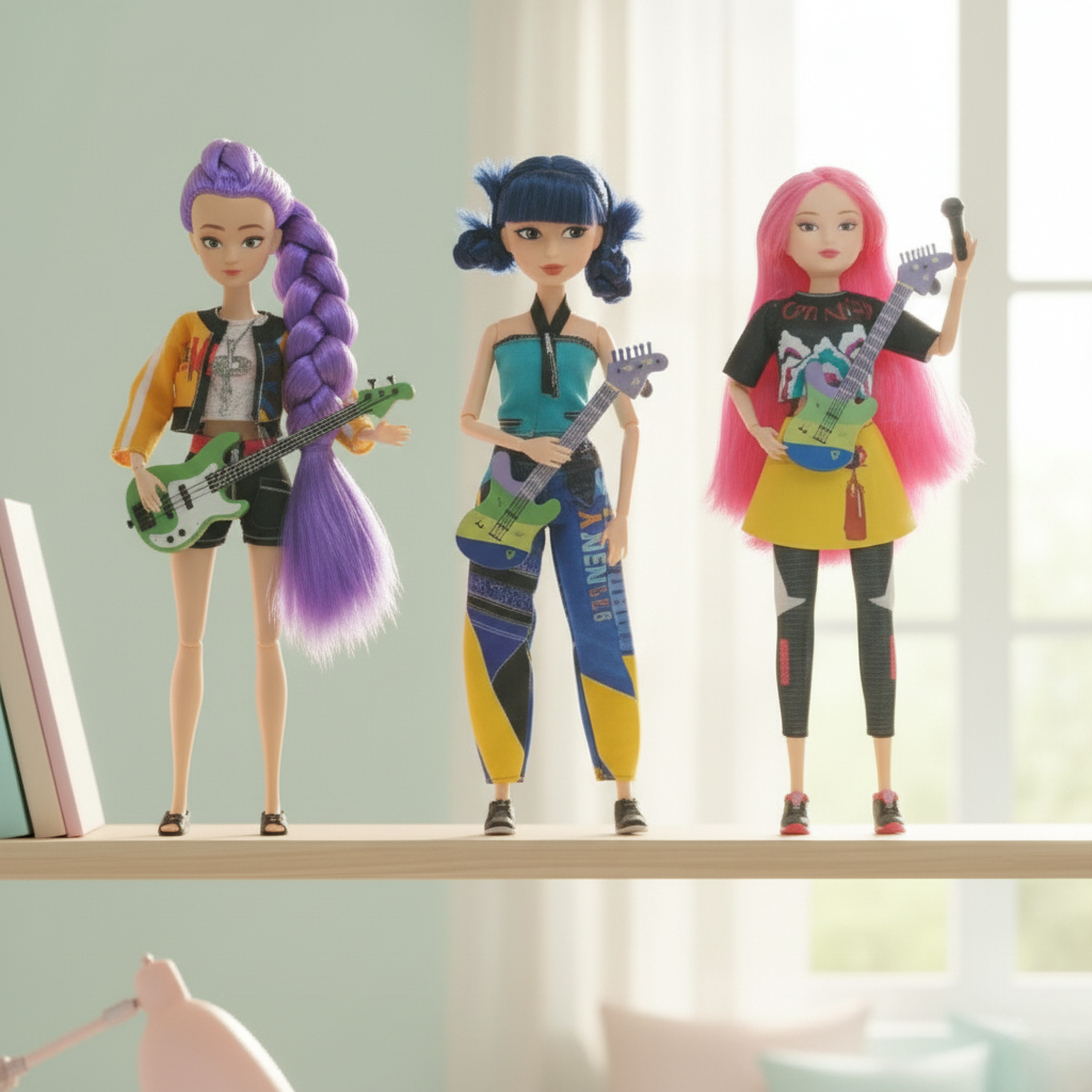 Demon Hunters Figure Set – Rumi, Mira, Zoey