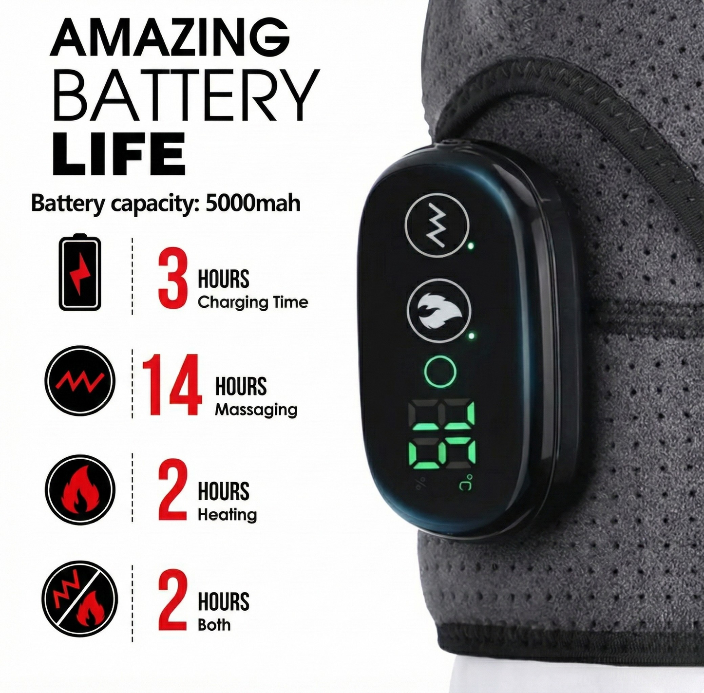 Heated Shoulder Massager