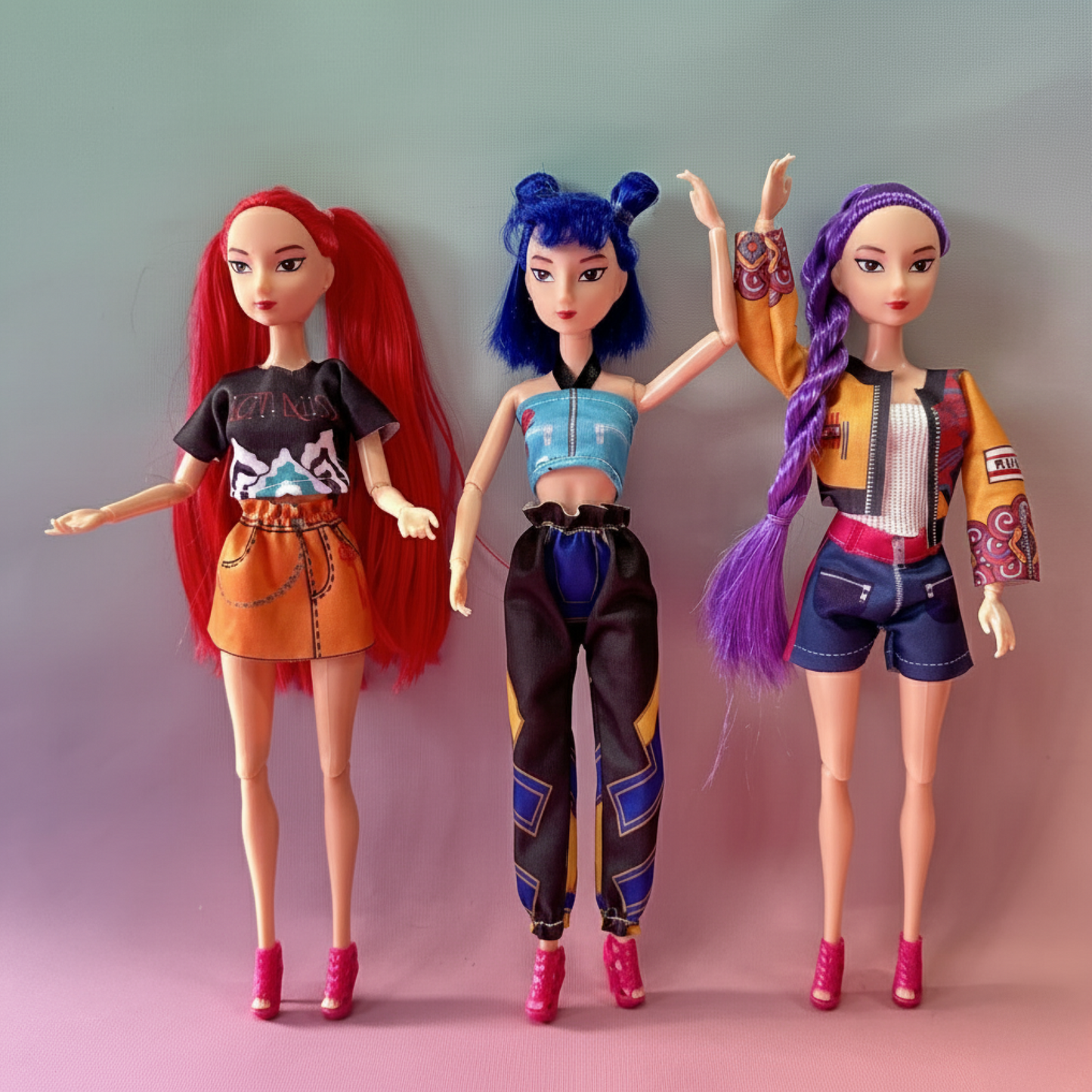 Demon Hunters Figure Set – Rumi, Mira, Zoey