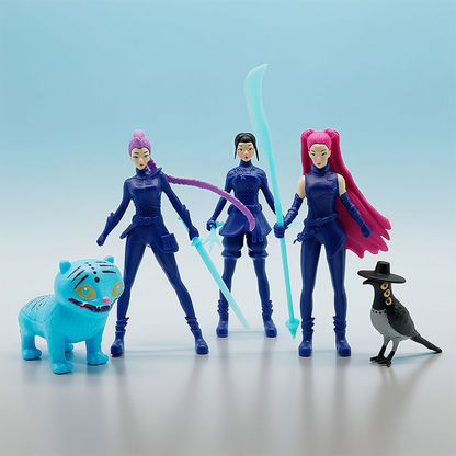 Demon Hunters Legacy Collection – Premium Kpop Figures