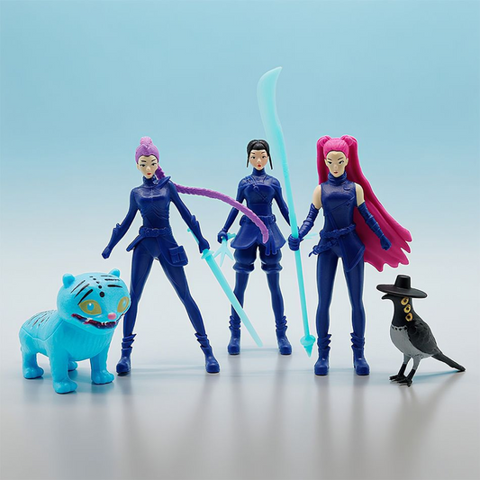 Demon Hunters Legacy Collection – Premium Kpop Figures