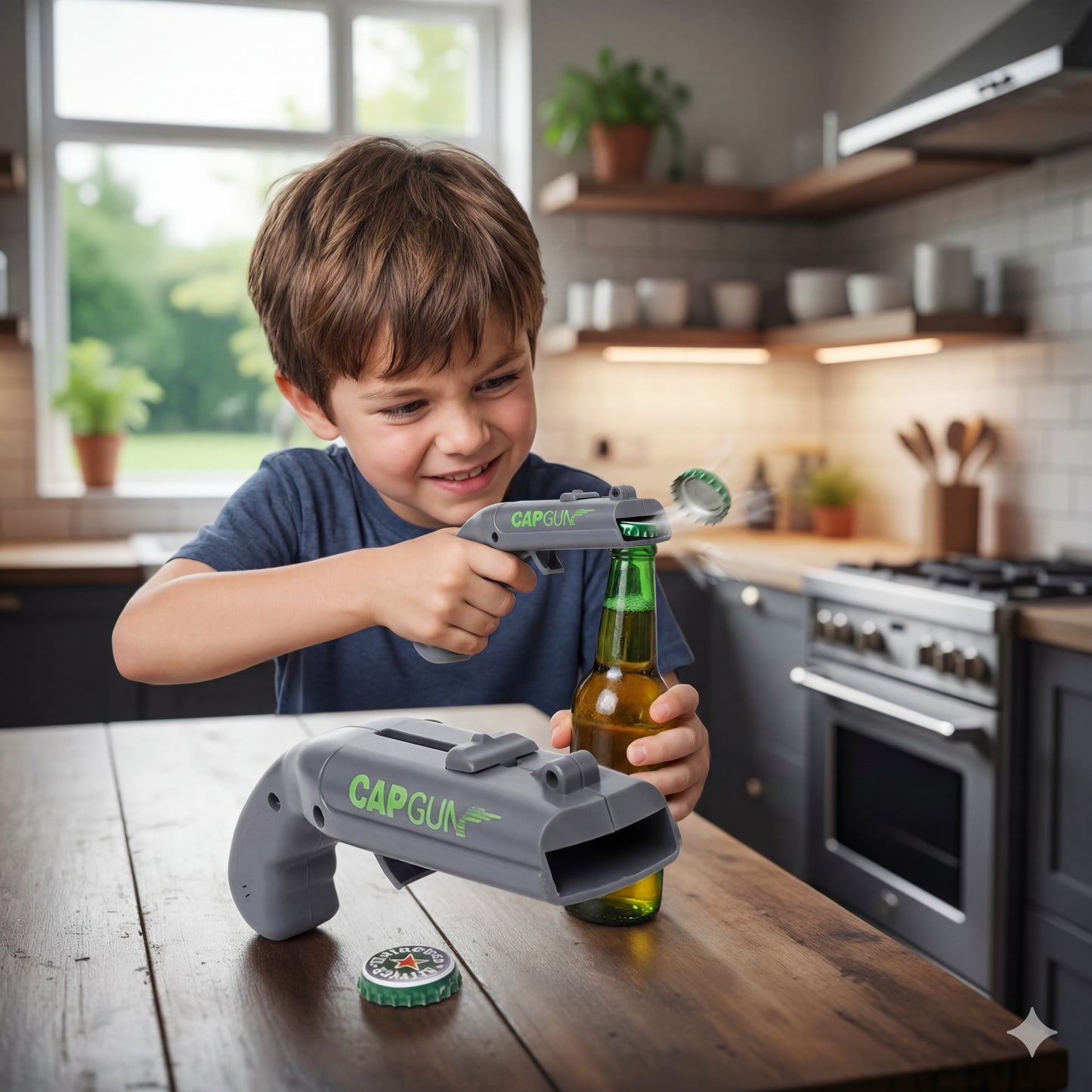 Cap Gun Bottle Opener