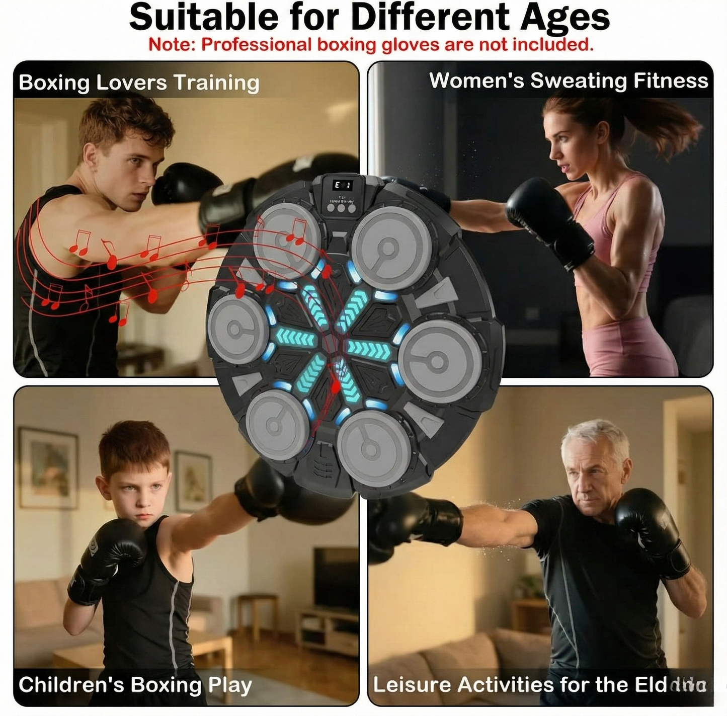 Wall-Mounted Boxing Training Pad