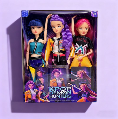 Demon Hunters Figure Set – Rumi, Mira, Zoey